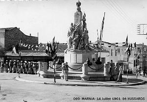 090- Marnia- Algerie- 14 juillet 1961- 9e Hussards
